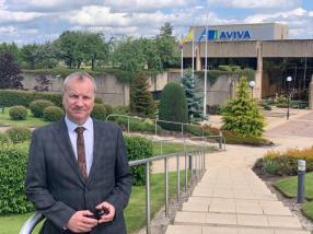 Wishart visits Aviva following jobs announcement